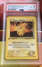 Lt. Surge's Pikachu 84/132 Gym Challenge Regular for sale online