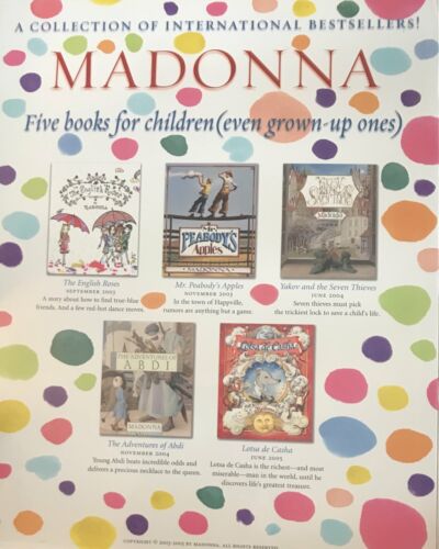 MADONNA A COLLECTION OF INTERNATIONAL BESTSELLERS 5 BOOK SET HARD TO FIND!!! - Picture 2 of 5