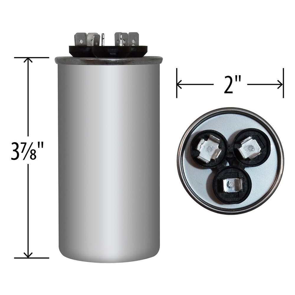 ⭐️ 35+5 MFD x 440 Run Capacitor # 810P3505H44N37A5X | eBay