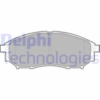 Delphi LP2030 Bremsbelagsatz, Scheibenbremse FüR Infiniti Passend FüR Nissan