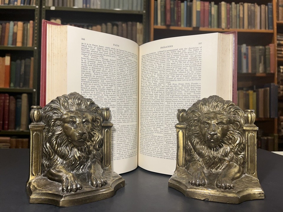 Crabb's English Synonymes Crabb Vintage 1917 Hardcover Book