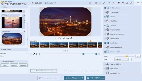 Ashampoo Video Optimizer Pro 2 - schneiden - drehen - Bildgröße änden - DVD-ROM - Bild 4 von 4
