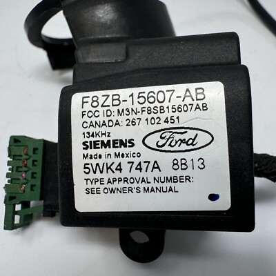 F8ZB-15607-AB 1998 FORD MUSTANG Anti Theft Pats transceiver OEM | eBay