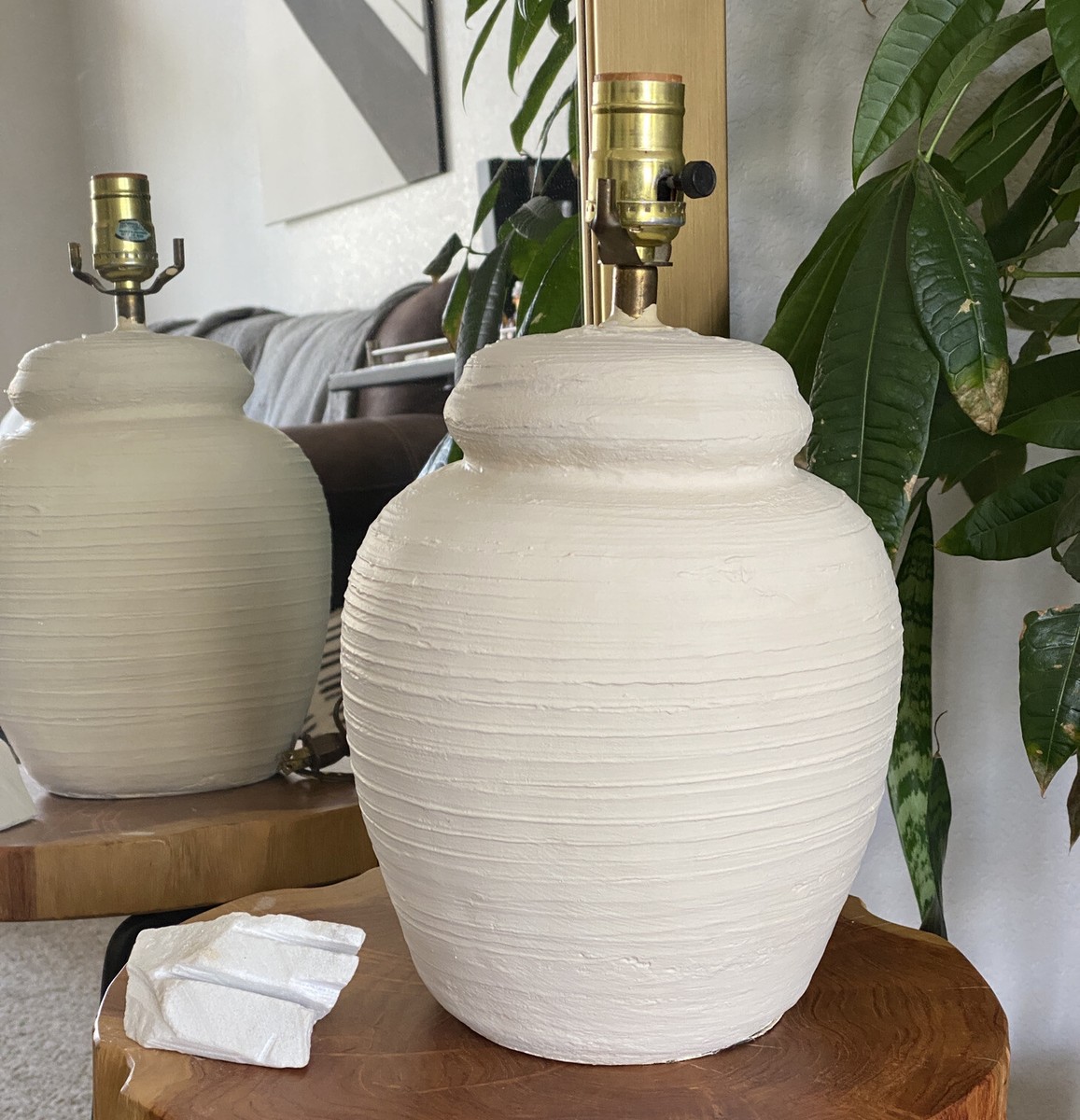 S+Mind signed Danish Modern Beehive Table Lamp 1975 mcm boho mid