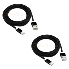 2X USB Type C 10' Braided Cable Cord for Phone Samsung Galaxy S9 S9+ Plus Note 9