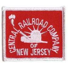 Patch- Central Railroad of New Jersey (Jersey Cent)(CNJ)  #11718 -NEW- Free Ship