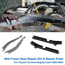Mid Frame Rust Repair Kit & Repair Plate for Toyota Tacoma 1996-2004 Regular Cab