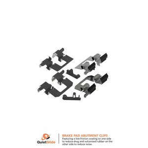 Carlson 13628 Rear Disc Brake Hardware Kit