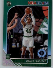 2019-20 Hoops Premium Stock Prizms Green #211 Romeo Langford (ref 147198)