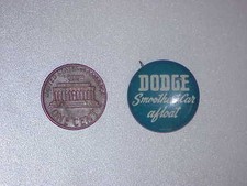 1942 1946 1947 1948 Dodge Nos Mopar D22 D24 Lapel Pin Collectible