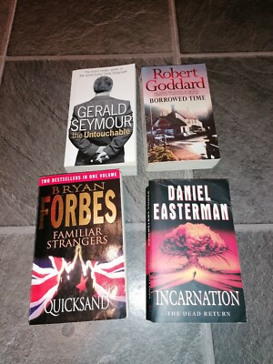Reading books novels selection collection 4 paperbacks