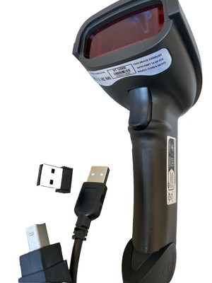 NETUM Wireless Barcode Scanner 2 in 1 2.4G Wireless & USB Wired 1D Laser Reader