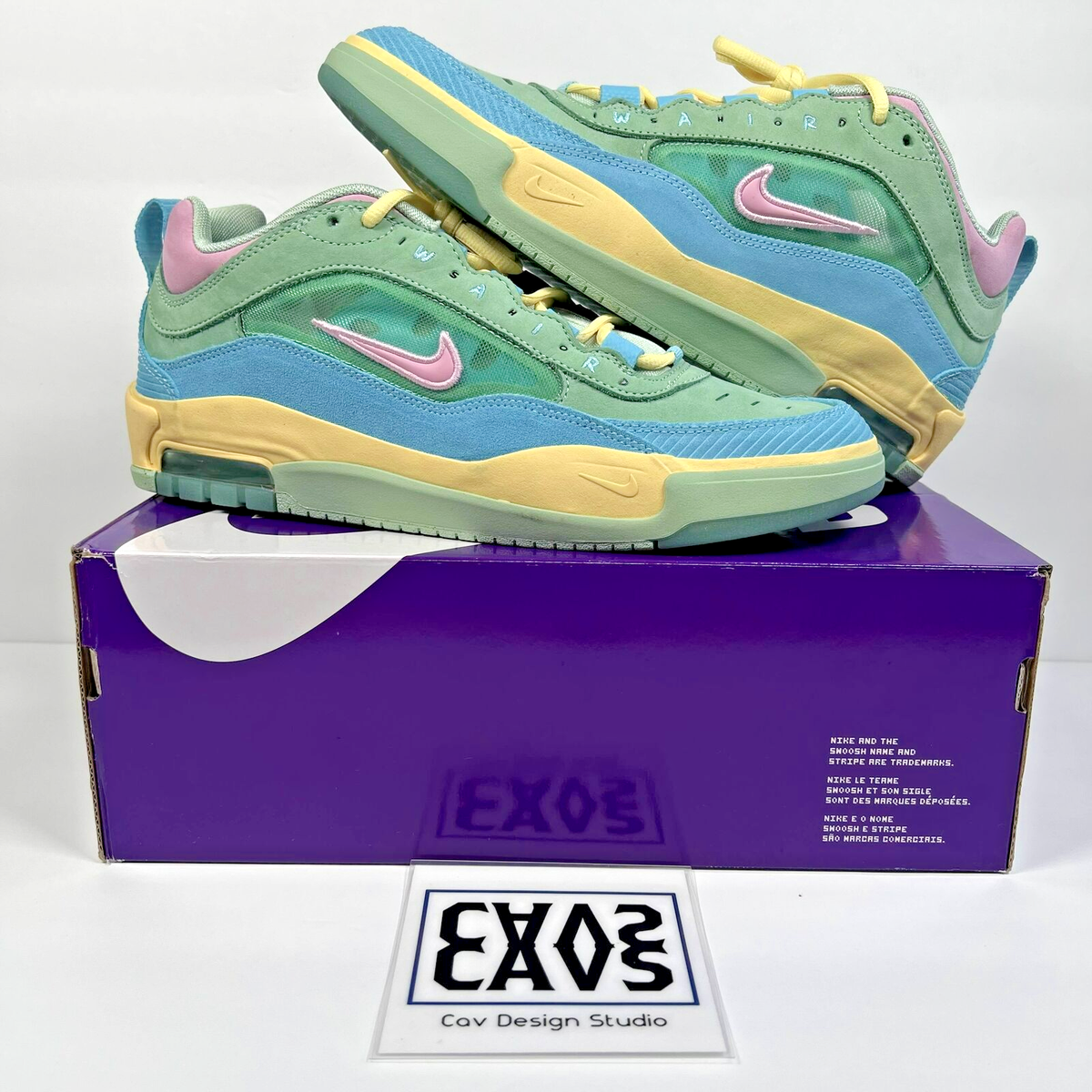 Men's Size 11 - Verdy x Nike SB Air Max Ishod QS Visty Skate Shoes