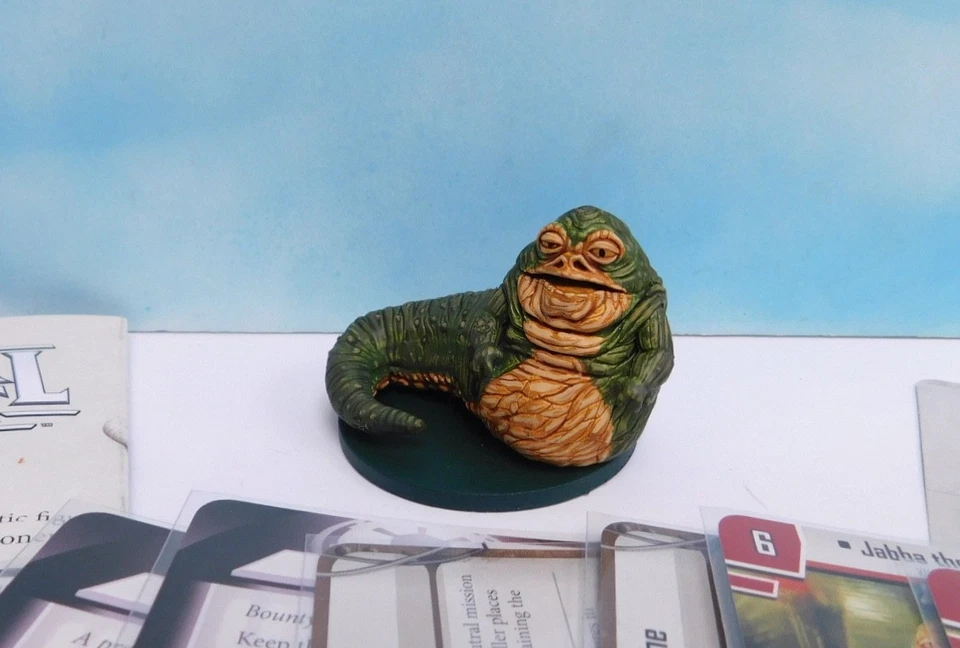 Expertly Painted FFG Star Wars Imperial Assault:Jabba the Hutt Villian Pack NoBx - Image 3 of 4