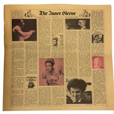 Vintage Columbia Records "The Inner Sleeve" Paper Album Sleeves Lot of 8 1970s