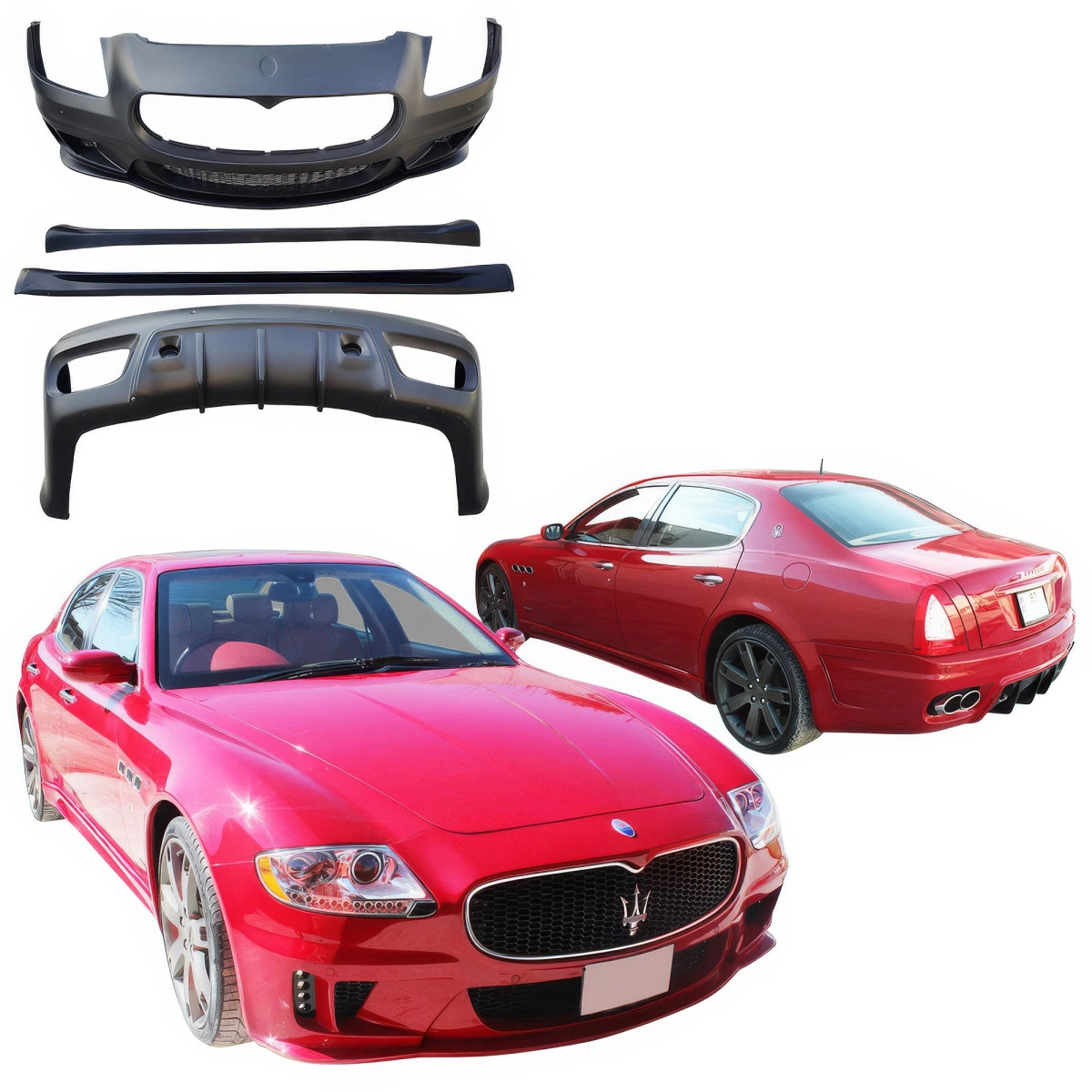 VSaero FRP WAL Body Kit 4pc for Quattroporte Maserati 09-12 vsaero_109248