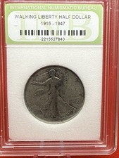 1944 United States Of America Walking Liberty Half Dollar 90% Silver Slab