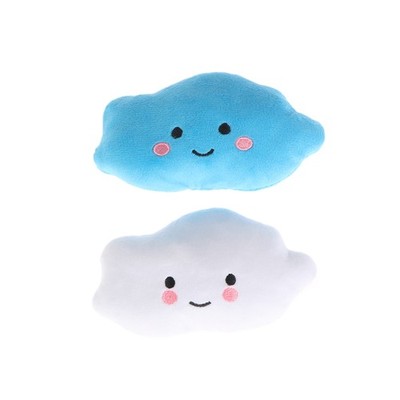 Mini Star Cloud weiches Plüsch klingendes Spielzeug bunt Plüsch Stofftier Puppe Hund Haustier _wo