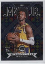 2024-25 Panini Mosaic Introductions Bronny James Jr #8 0us8