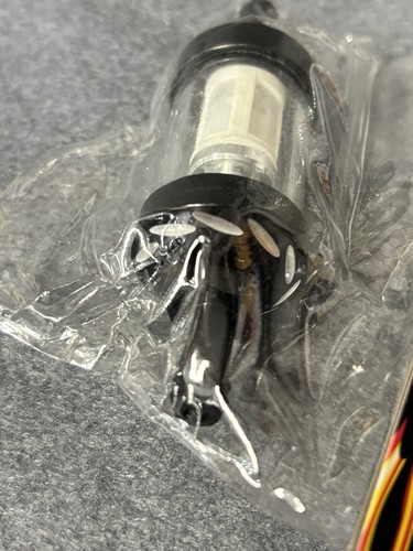 1/4" or 8mm Inline Fuel Filter Glass for Motorcycles Small Engines Made In USA - Picture 5 of 11