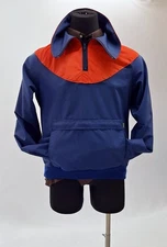 Vintage  Ski Jacket Anorak  Red  Blue