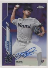 2020 Topps Chrome Rookie Purple Refractor 76/250 Robert Dugger #RA-RD Auto 03xg