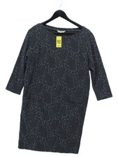 White Stuff T-Shirt Midi Dress UK10 in Grey