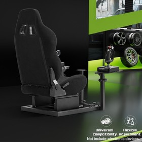 Hottoby Flight Simulator Cockpit & Seat Fit Thrustmaster A10C Logitech X52 PRO