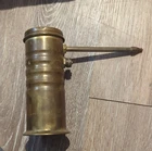 Eagle Brass Gas & Oil Advertising Sign Vintage Collectible USA Oil Can Theme