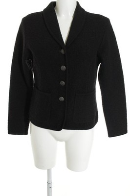BERWIN & WOLFF Woll-Blazer Damen Blazer Gr. DE 36 schwarz Business-Look