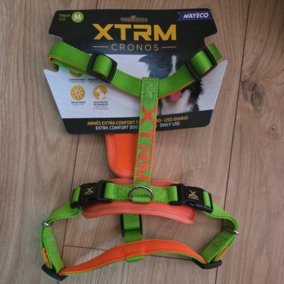 Nayeco X-Trm Cronos Neon Flash Hundegeschirr Brustgeschirr Gr. M