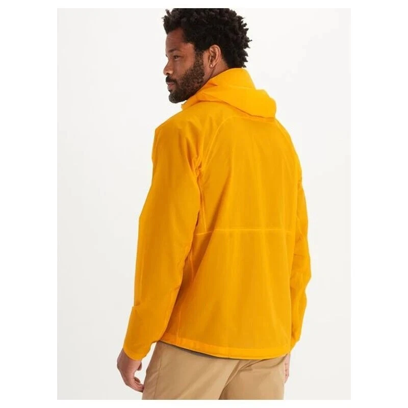 marmot mens bantamweight anorak jacket solar ornage hooded zip up size xl - Image 3 of 4