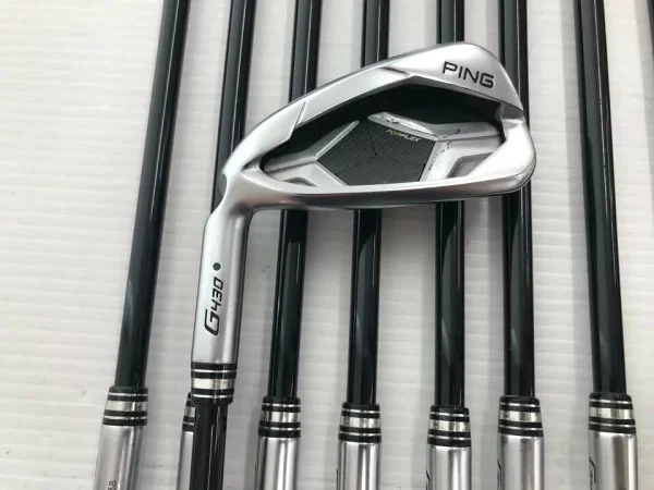 Ping G430 lefty Iron Set 6-W,45,50,54,58 9pc Flex Stiff ALTA J CB BLACK Graphite - Image 2 of 4