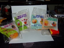 1988 McDonalds New Food Changeables 4 different Sealed Bags 