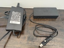 Dell D6000S Universal Docking Station USB-C USB-A Genuine 130W Power Adapter