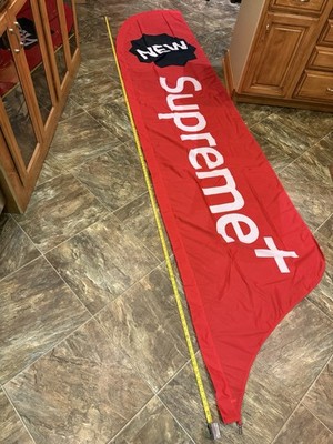 NEW ExxonMobil New Supreme+ Fuel Banner Flag Gas Station Garage Huge Size
