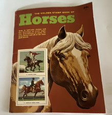 The Golden Stamp Book of Horses by Eugene Rachlis, Sam Savitt, 1971, Stamps