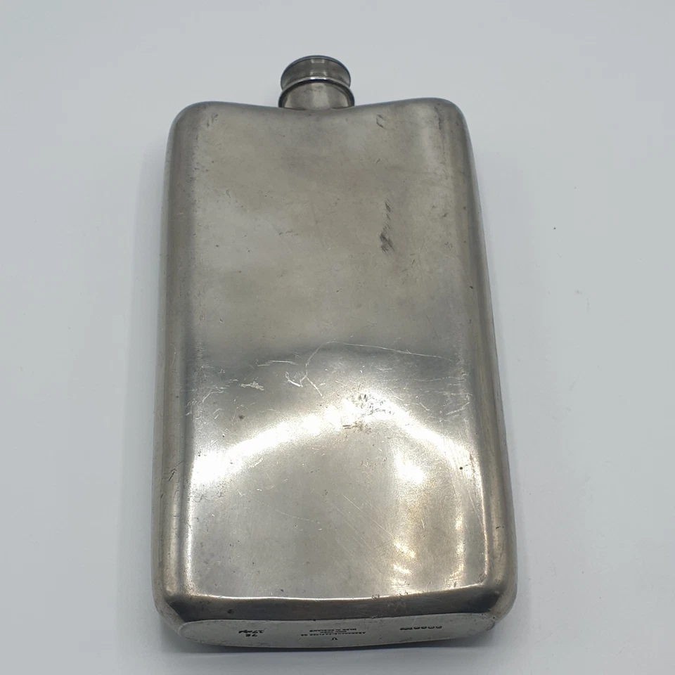 Flasque militaire ancienne en métal – Authentique James Dixon & Sons, JUNE 1951 - Photo 3/4