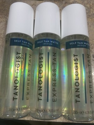 Tanologist Express Tan Water Medium 6.76oz  3 Bottles