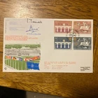 GB 1984 Europa Issue RFDC27 Flown & Signed RAF FDC BFPS1835 SHS 1404/1550