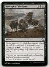 Revenge of the Rats MTG Foundations 67 Uncommon NM