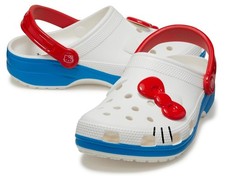 Crocs x Hello Kitty Classic Clog 50th Anniversary Womens Size 6 NWT