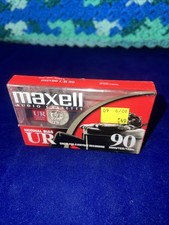 Maxwell UR 90 Minute Blank Audio Cassette Tape Normal Bias New Sealed