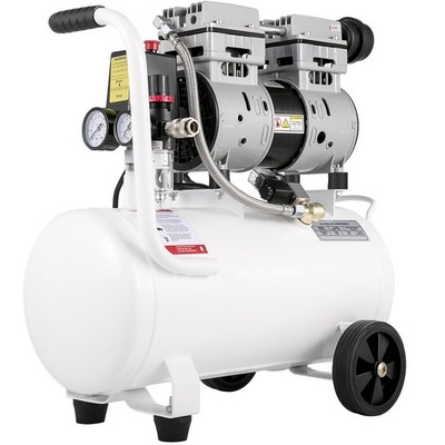 Uimoso Ultra Quiet Air Compressor 6.6 Gallon Oil Free Compressor 115 PSI 1HP