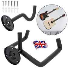 Electric Guitar Hooks Wall Bracket Horizontal Guitar Hooks Guitar Wall Mount UK