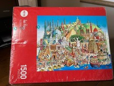 RARE NEW Heye  GLOBAL CITY  Hugo Parades 1500 piece Jigsaw Puzzle