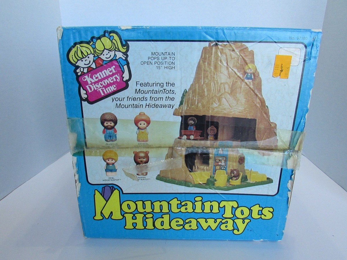 OLD MOUNTAIN3点セット おまけ VTG RARE Tree Tots Kenner Little People Mountain Hideaway House