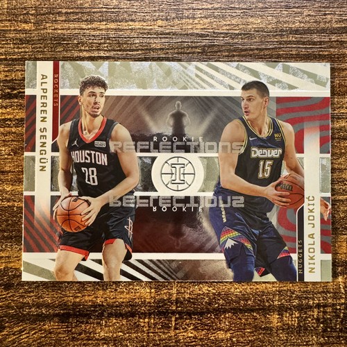Alperen Sengun, Nikola Jokic #13 2021 Panini Illusions Rookie Reflections card