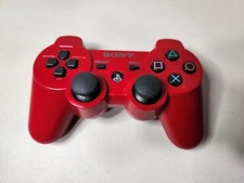 OEM Sony PS3 DualShock 3 RED Wireless Controller Sixaxis PlayStation CECHZC2UA1