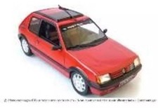 Norev Peugeot 205 GTI 1/43 Mini Car Red 1991 [Age 13+]